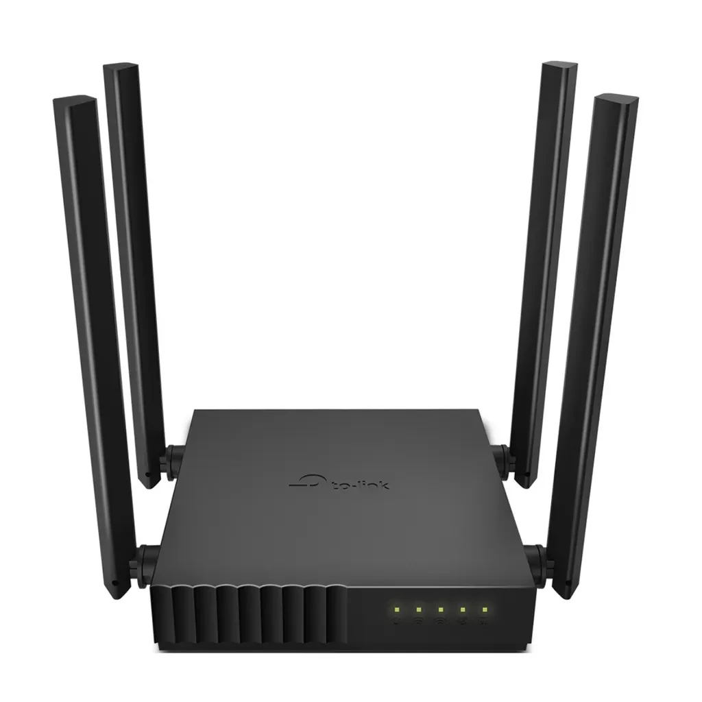 Archer C50. Router WiFi AC1200 Tp-Link doble banda (867Mbps en 5Ghz y 300 Mbps en 2.4GHz) 1 puerto 10/100 WAN, 4 puertos 10/100 LAN